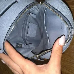Coach Gray Leather Backpack with Minimalist Design Coach | Bags | Coach Gray Leather Backpack With Structured  main image 4
